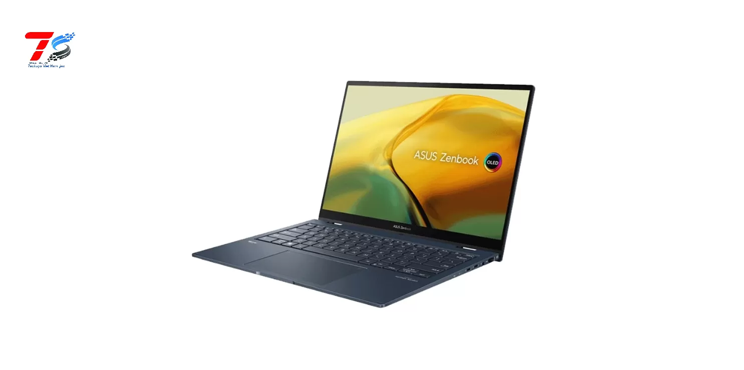 Laptop Asus Zenbook 14 Flip OLED UP3404VA-KN038W (Core i5-1340P | 16GB | 512GB | Intel Iris Plus | 14.0-inch OLED WQXGA+ | Win 11 | Xanh)